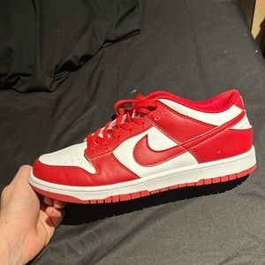 Nike (gym red) dunks for 100$
